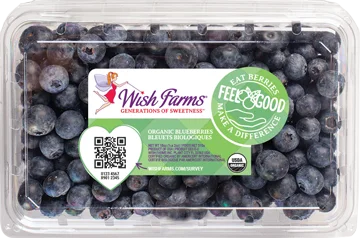 Image of Wish Farms Blueberry Organic Clamshell