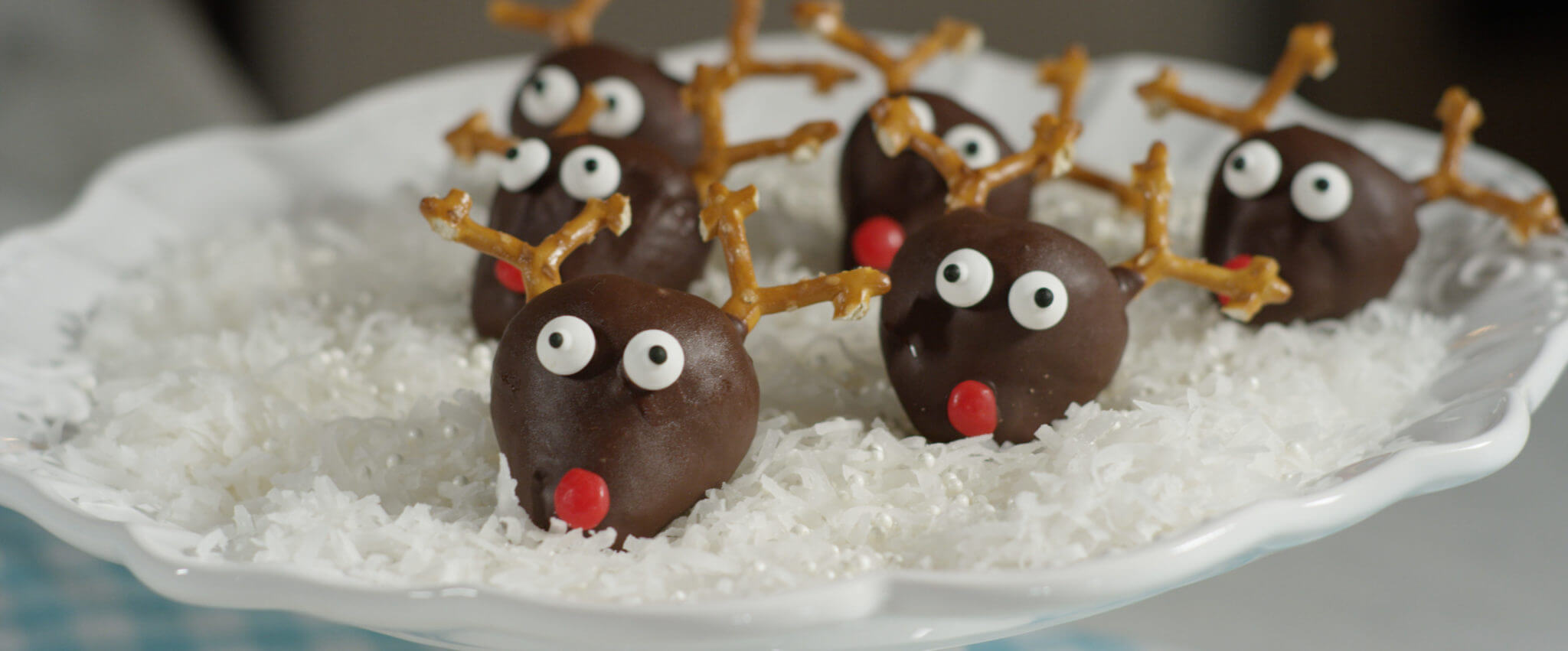 Dipped Strawberry Rudolph