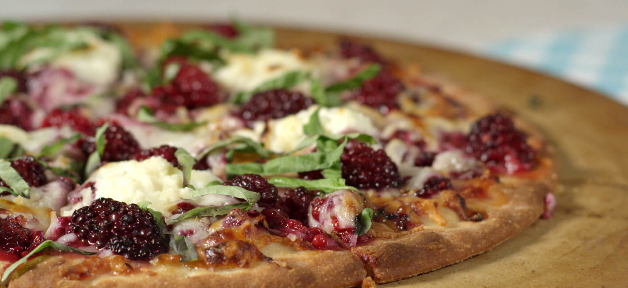 Blackberry Ricotta Flatbread