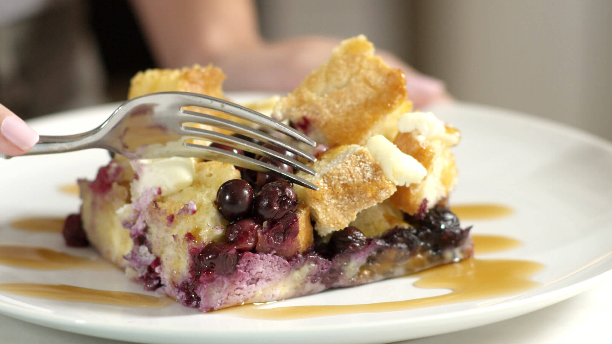 Blueberry Breakfast Casserole