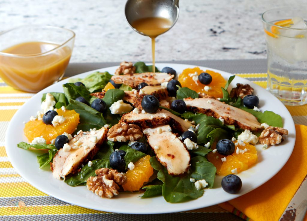 Grilled Chicken Blueberry Salad Wish Farms Recipes