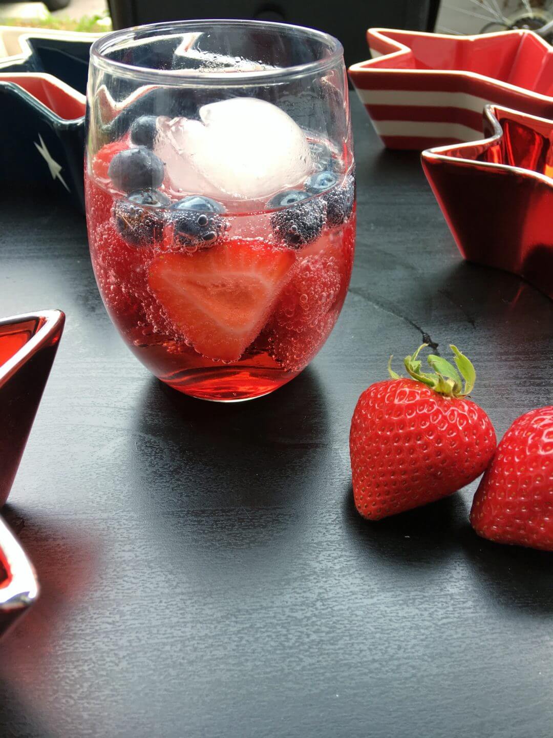 Betsy Ross Berry Boozer Mocktail Recipe from Wish Farms