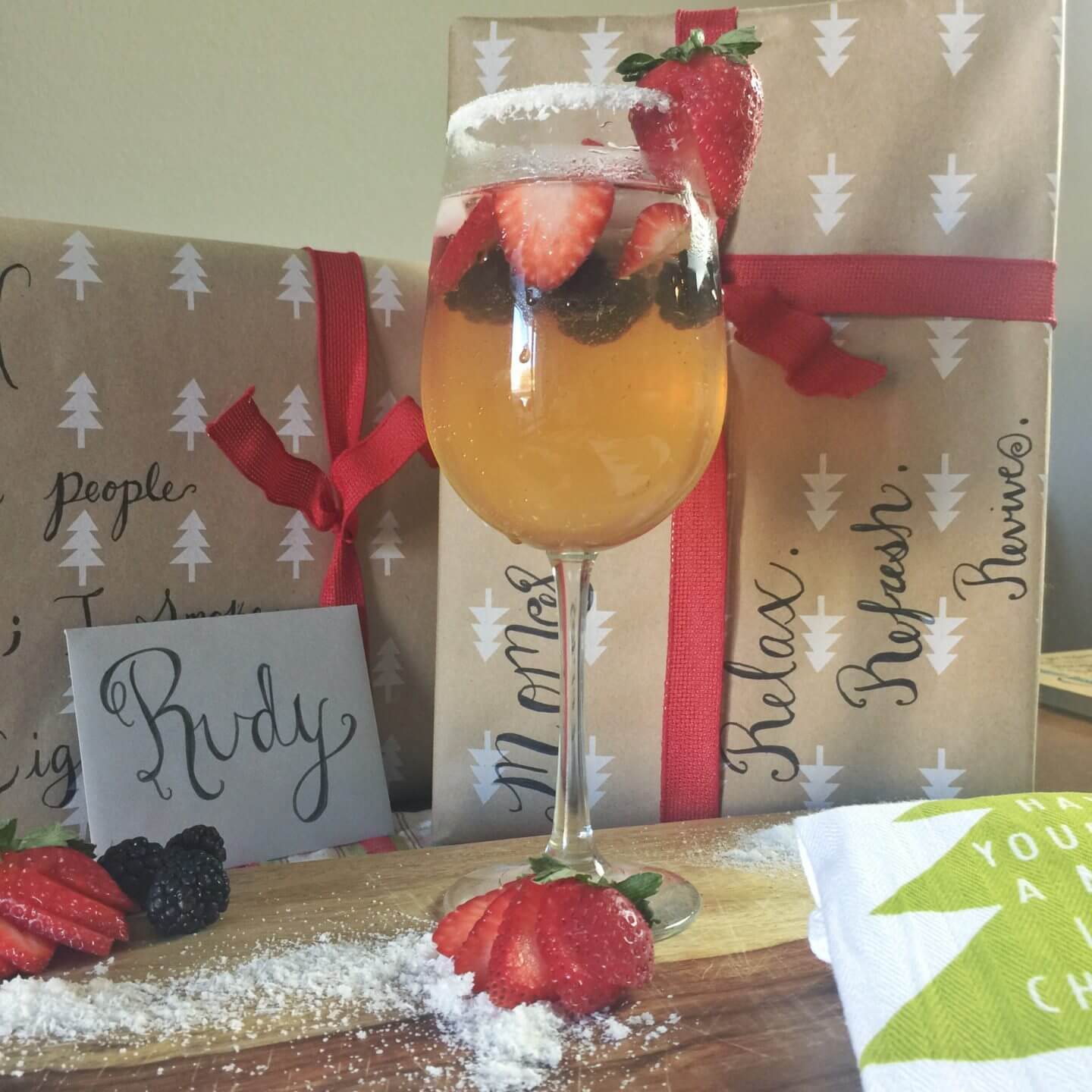 Christmas in Florida Sangria