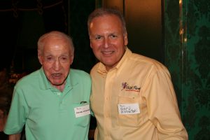 Lester Wishnatzki with his nephew and current President of Wish Farms, Gary Wishnatzki (2011)