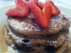 A Bouquet of Strawberries & Pancakes @wishfarms @mariaprovenzano