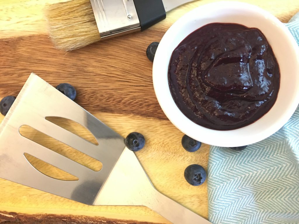 Blueberry Bourbon Barbeque Sauce Recipe