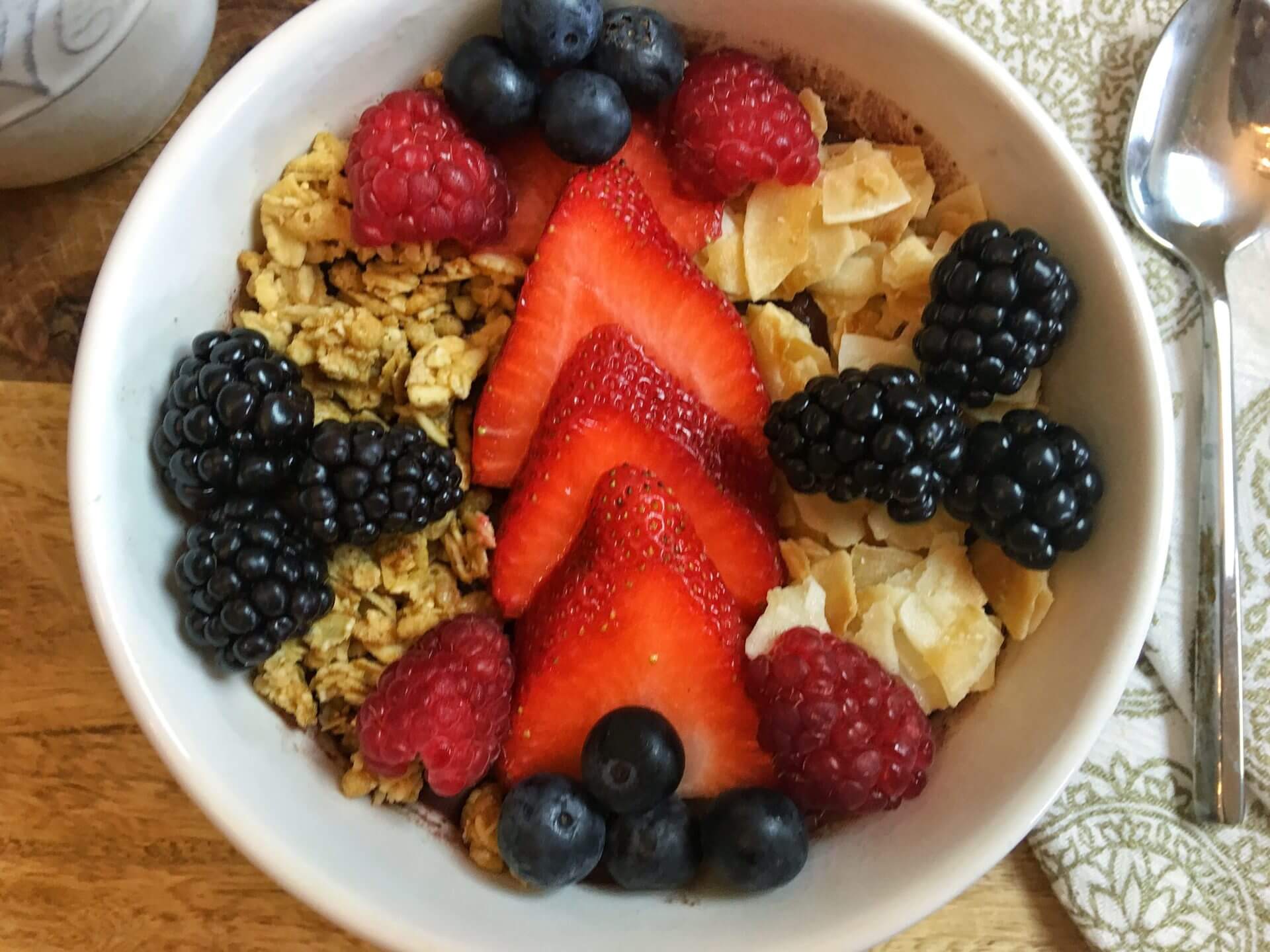 Wish Farms Healthy Recipe 4 Berry Acai Bowl