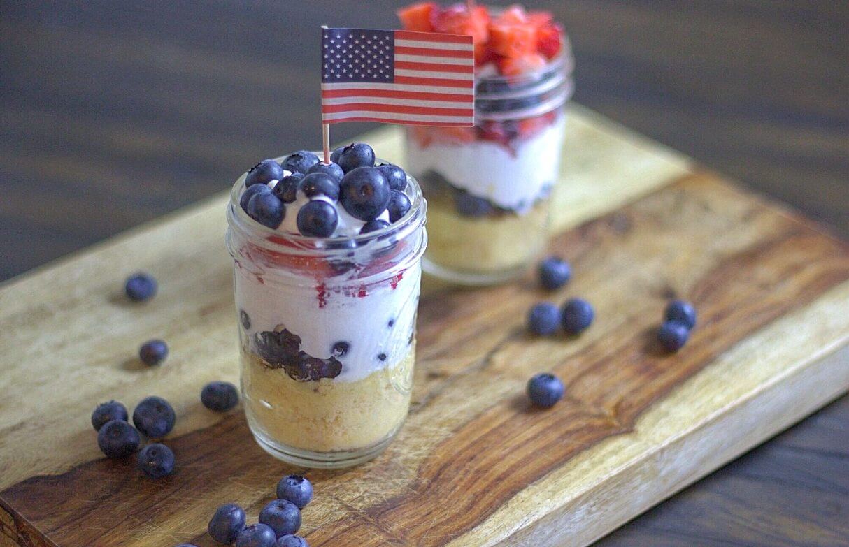 Berry Shortcake Jars