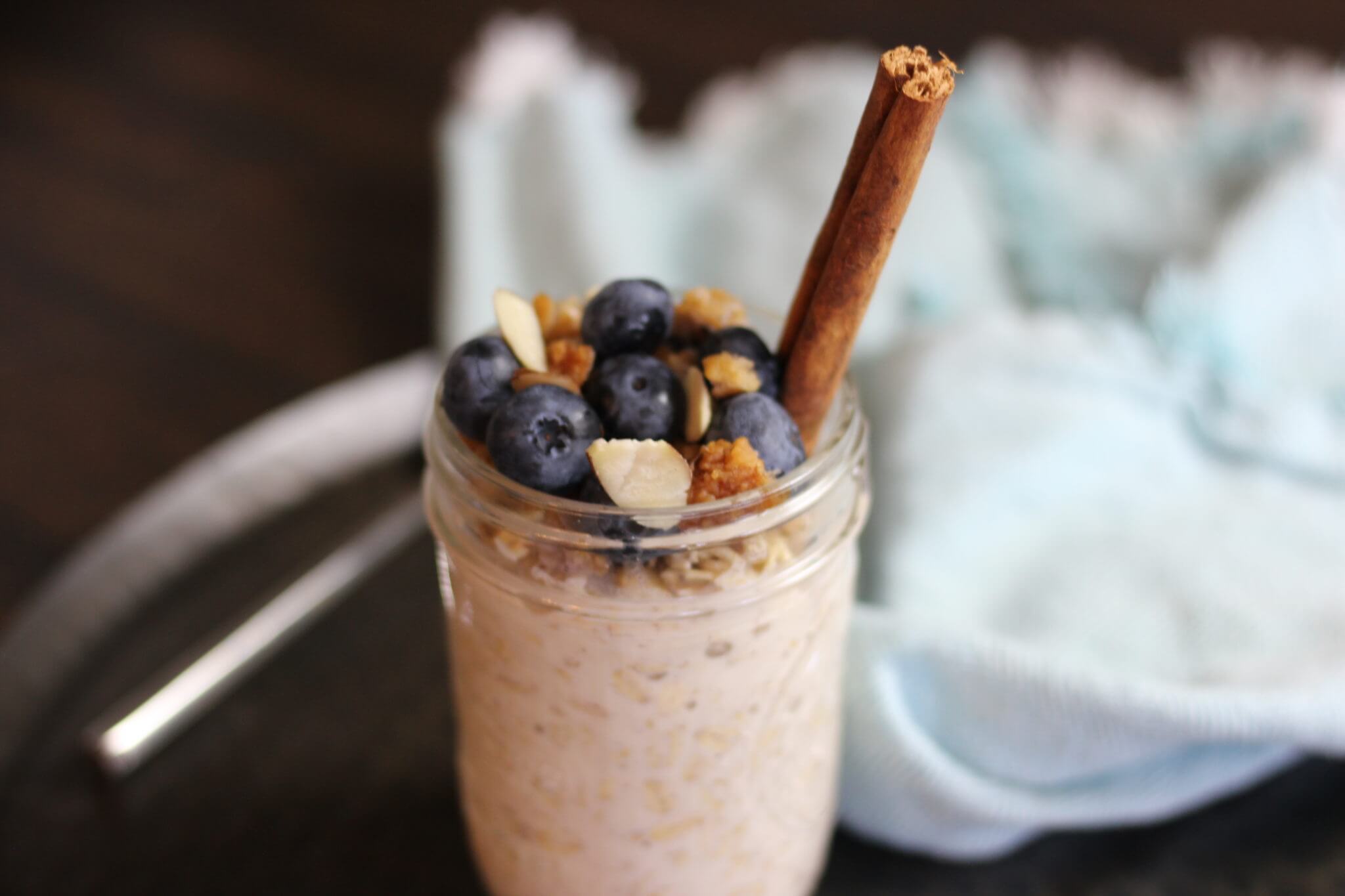 blueberry muffin overnight oats