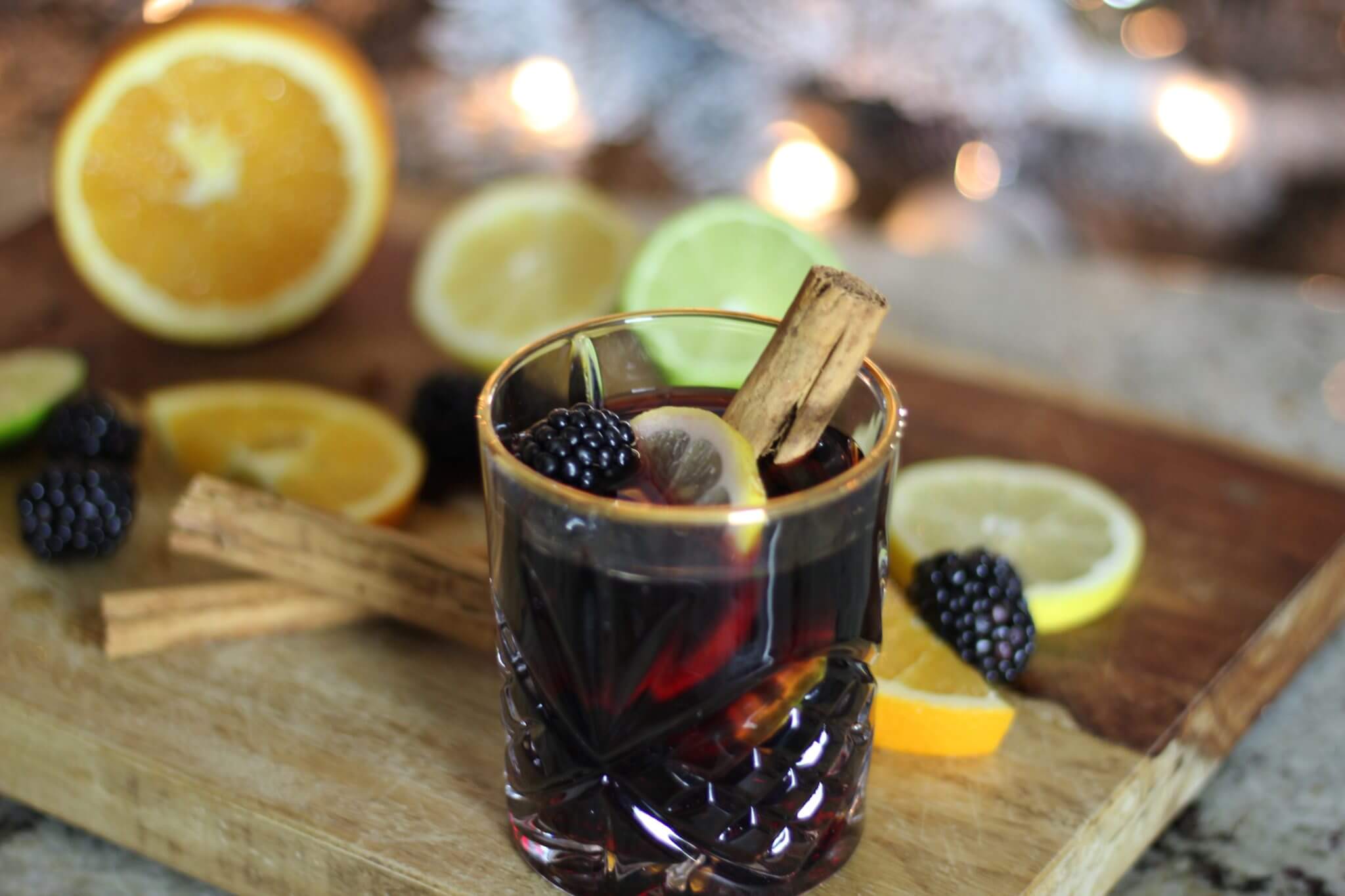 Blackberry Mulled Wine