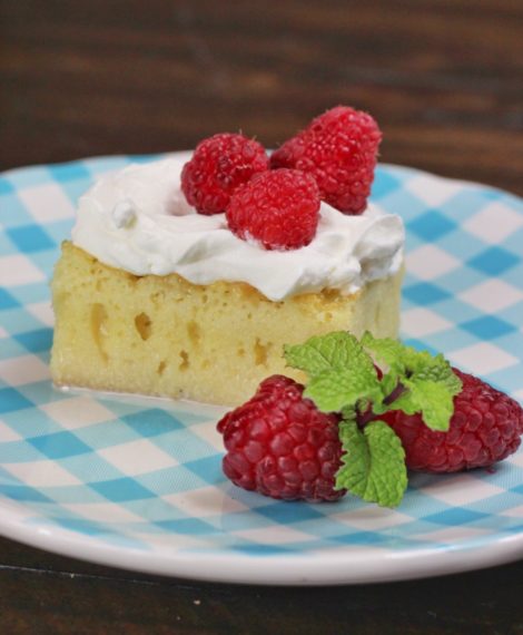 Raspberry Tres Leches Cake