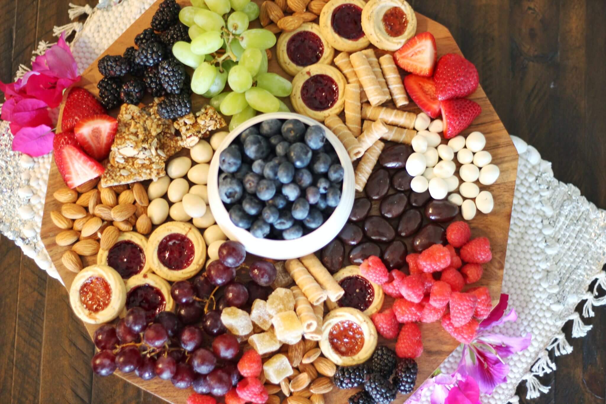 Springtime Grazing Platter Wish Farms Organic Florida Berry Farm