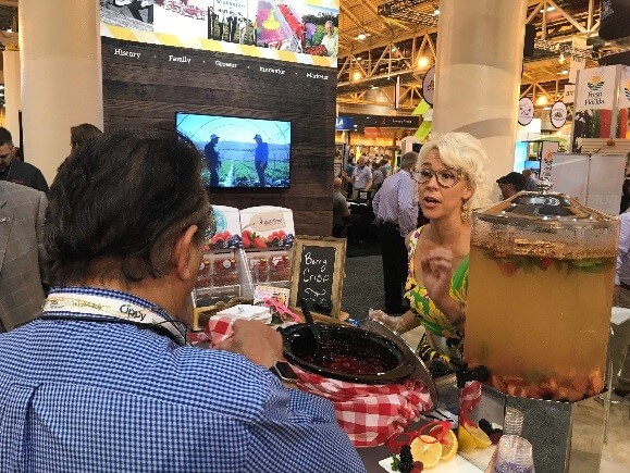 Emily Ellyn Wish Farms Florida Raspberry Tasting Event