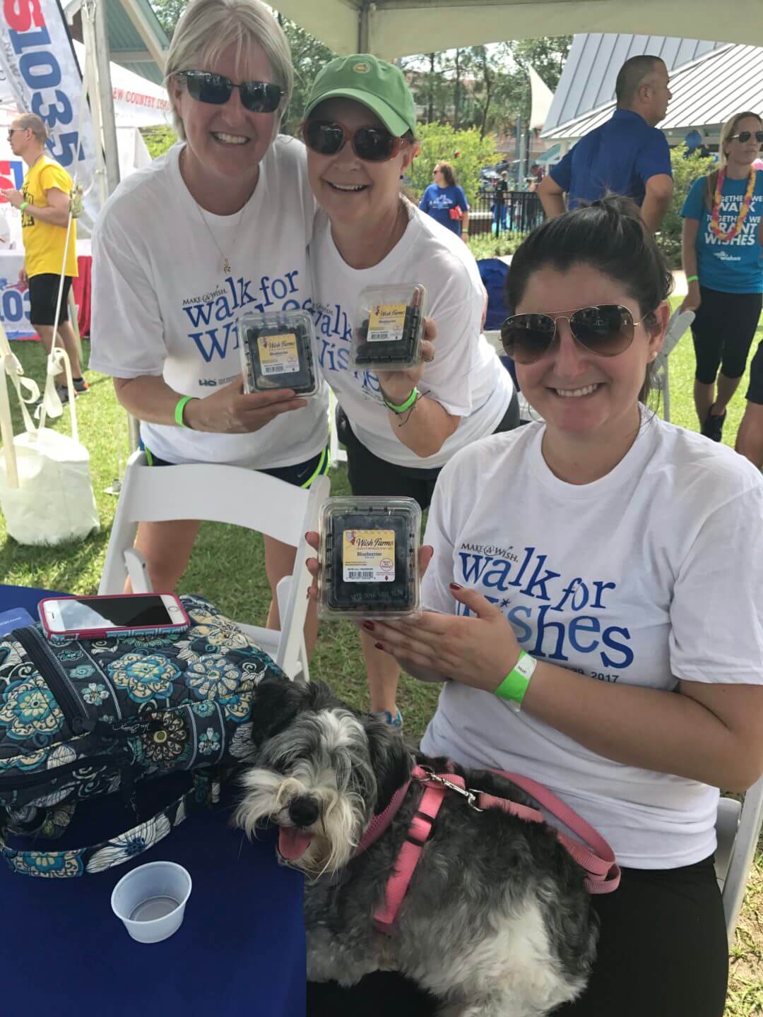 Walk for Wishes Tampa Bay Post Walk Snack Wish Farms