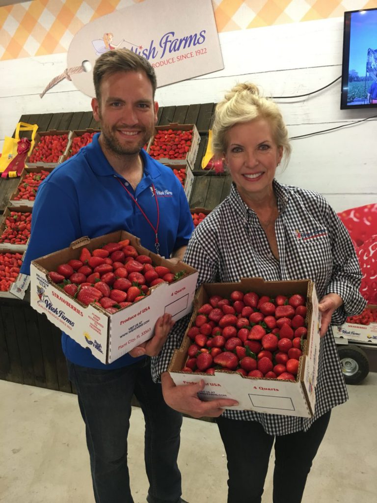 Wish Farms Delicious Strawberry Growers FL