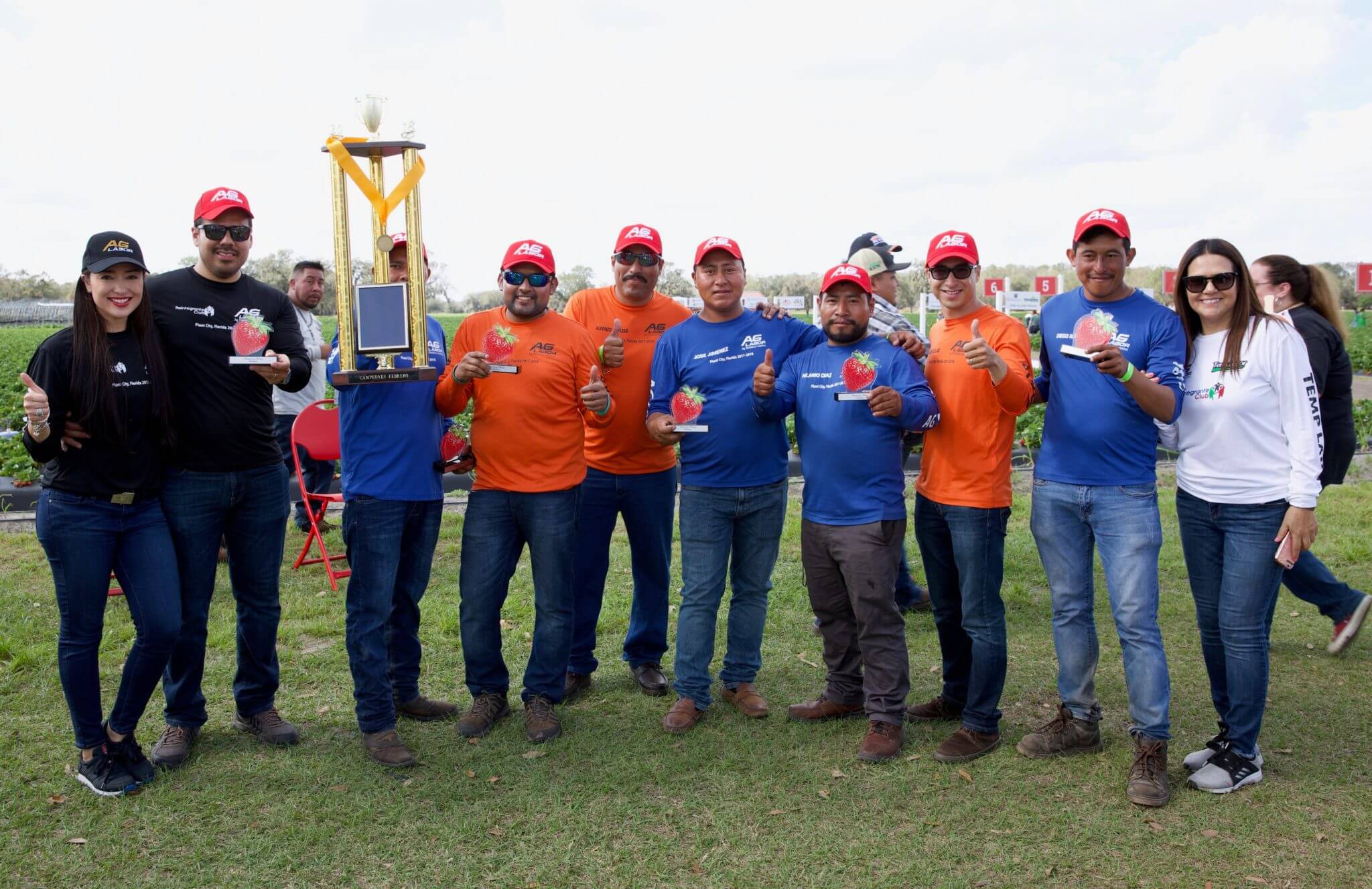 5th Annual Strawberry Picking Challenge Winners Wish Farms