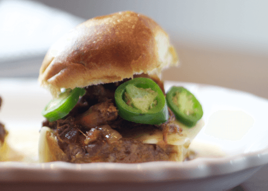 Crock Pot Blackberry Jalapeno Sliders
