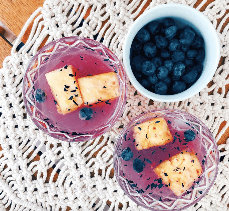 Blueberry Pineapple Summertime Sangria