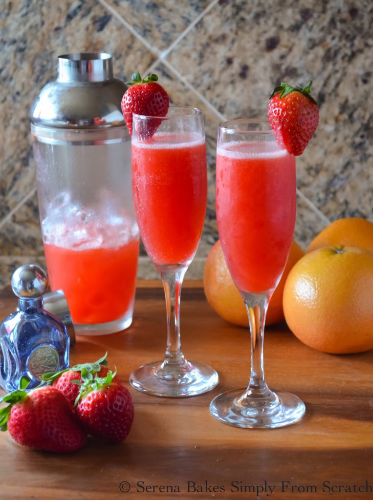 Strawberry Grapefruit Mimosas (10 of 1)