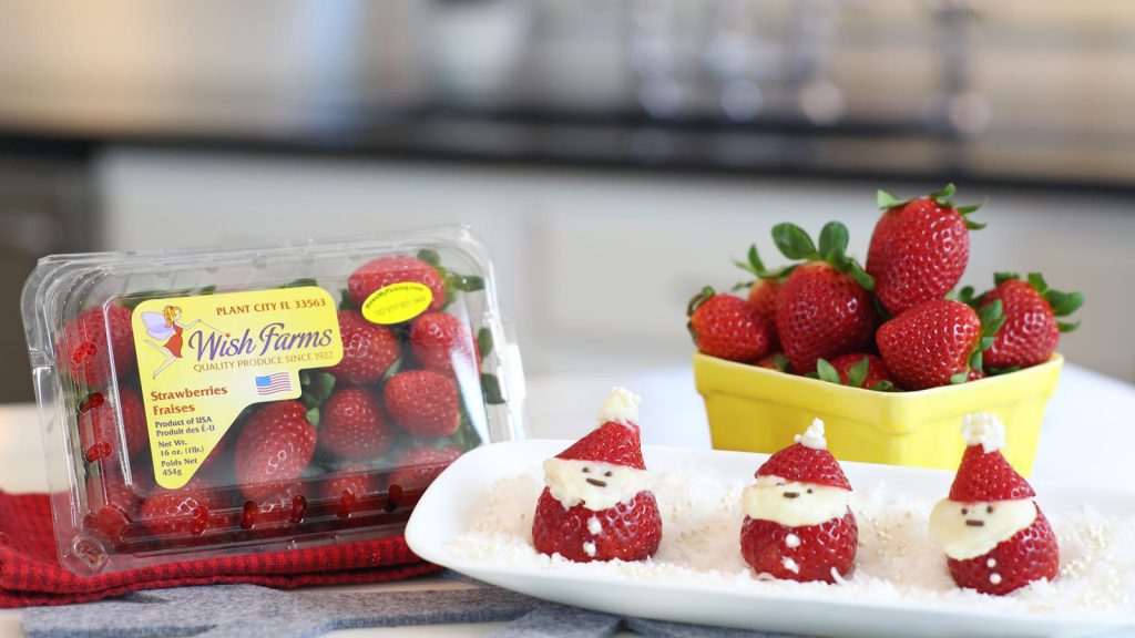 Wish Farms Strawberry Santas @wishfarms #wishfarms Wish Farms Santas @wishfarms #wishfarms