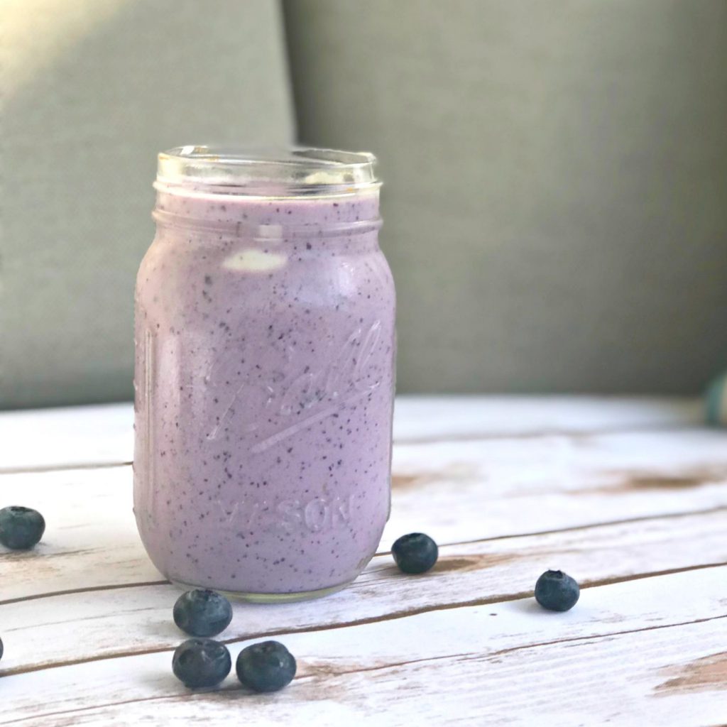 Easy Blueberry Protein Smoothie Wish Farms