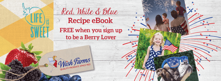 Wish Farms 4th of July Recipes eCookbook Berry Lovers