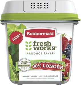  Rubbermaid FreshWorks Produce Saver Food Storage