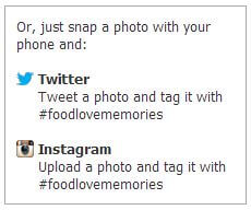 @wishfarms #foodlovememories Mother's Day Sweepstakes