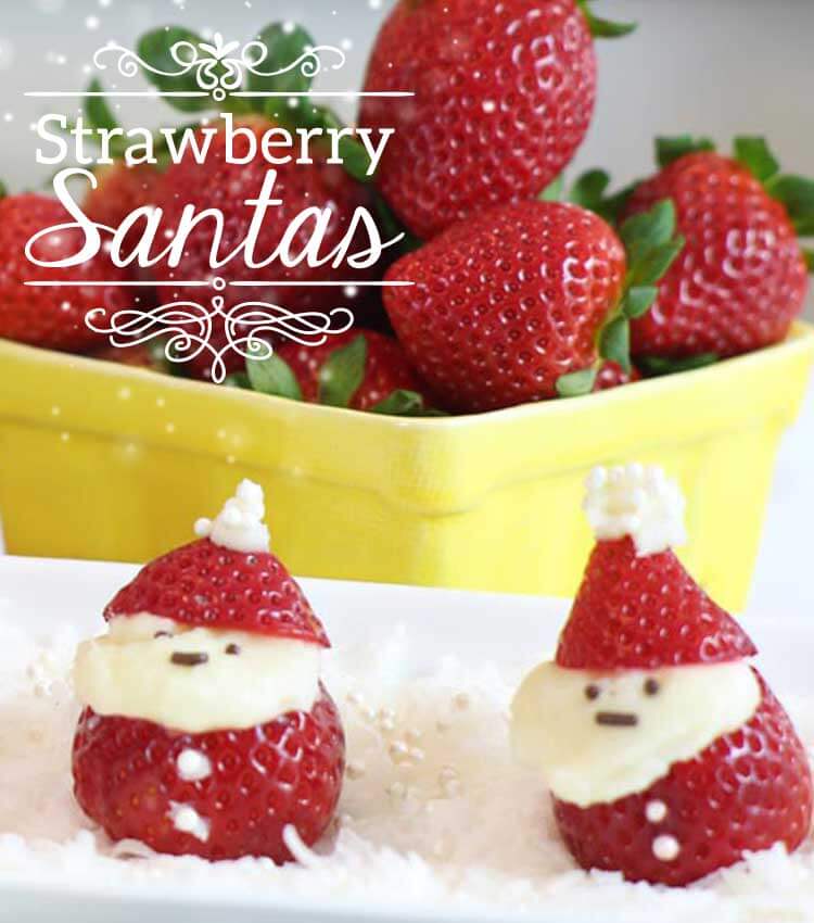 Wish Farms Strawberry Santa Holiday Recipes