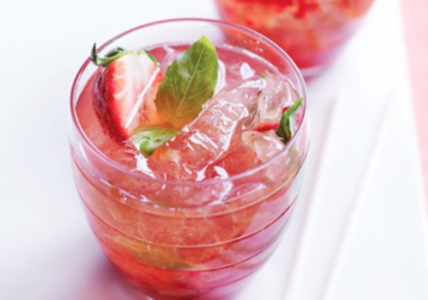 Strawberry Cocktail Recipe From Florida & California Strawberry Grower Wish Farms