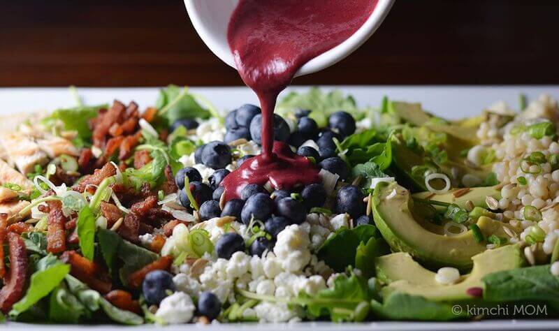 blueberry cobb salad