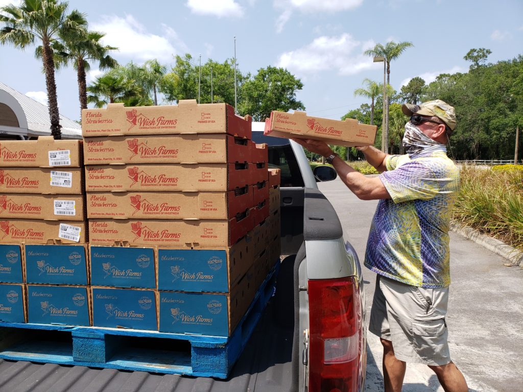 Wish Farms Donates Berries to Project Access Resource Center