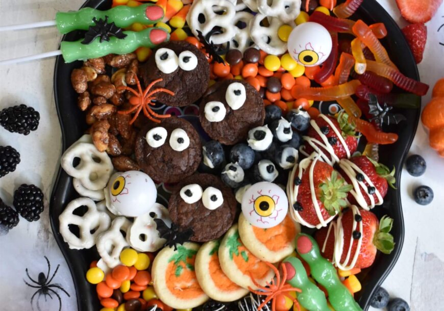 Halloween Treat Tray Recipe With Berries