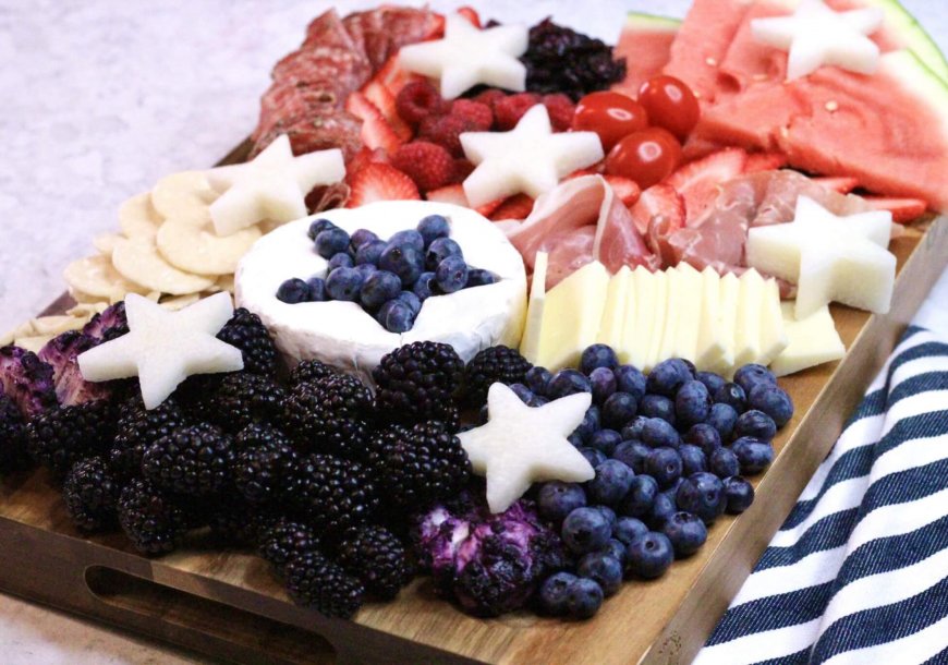 Red, White & Blue Charcuterie Board