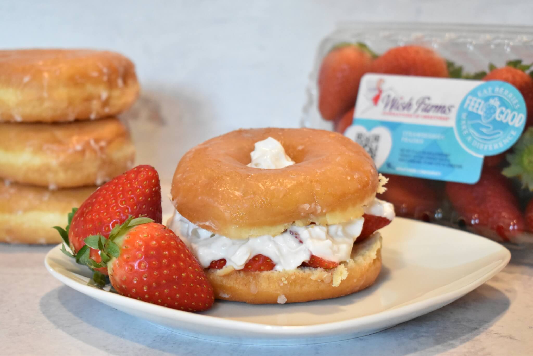 strawberry shortcake donut recipe