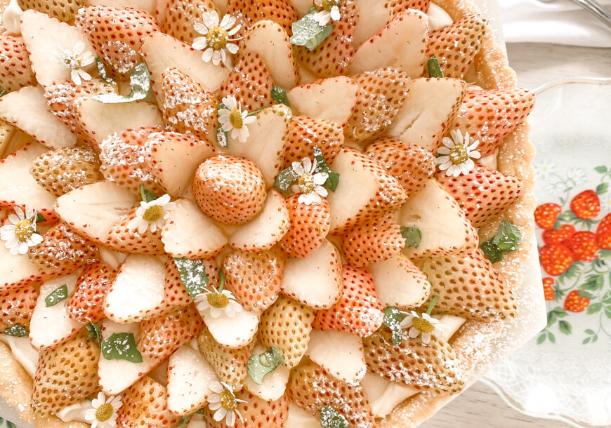 Wish Farms Pineberry Tart Recipe