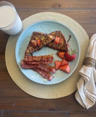 Strawberry Nutella French Toast