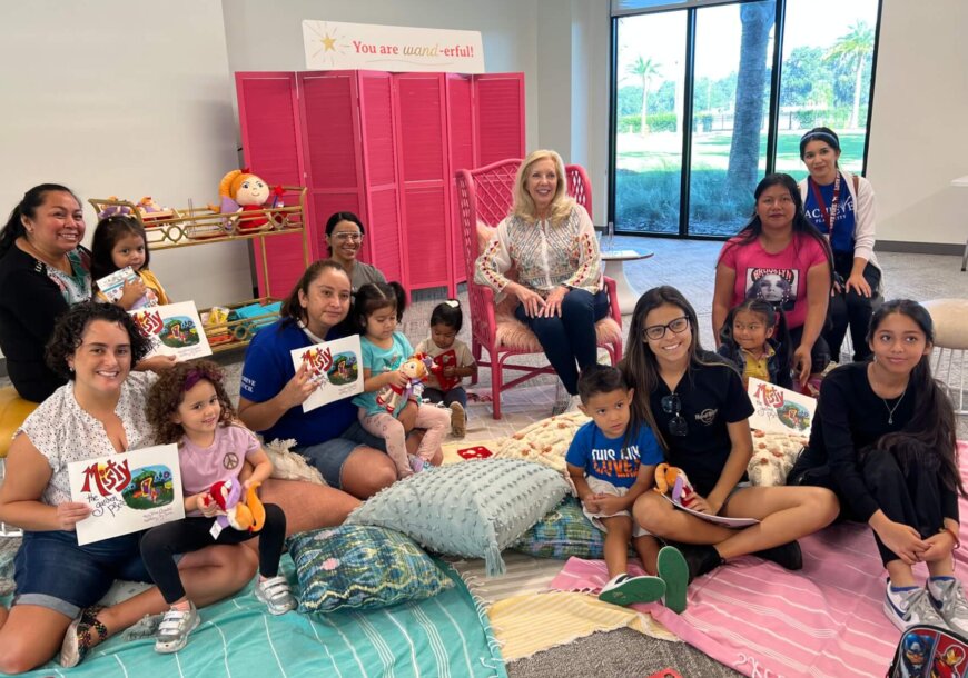 Wish Farms hosts "Storytime On the Go" with Achieve Plant City