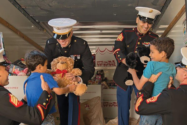 Wish Farms donates $1,000 to Marine Toys for Tots Foundation