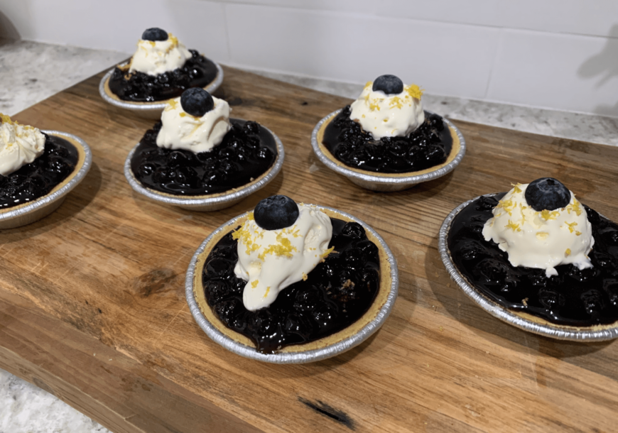 No Bake Mini Blueberry Cheesecake Recipe from Wish Farms