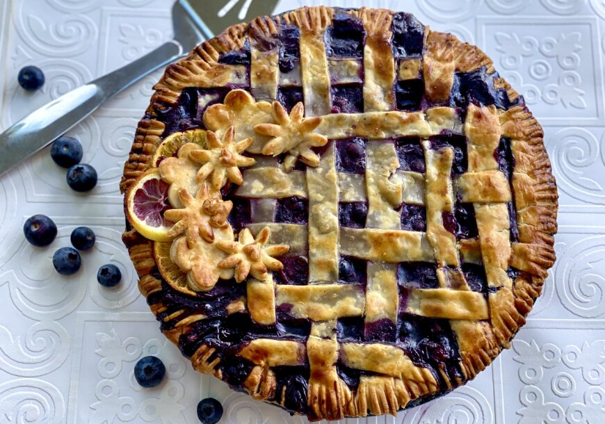 Wish Farms showcases their blueberries in this pie recipe, give it a try!