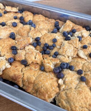 Wish Farms Blueberry Cobbler Easy Recipe