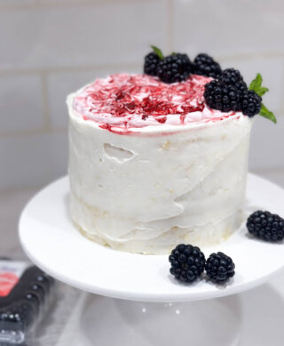 Upgrade your store bought cake with this berry easy hack from Wish Farms