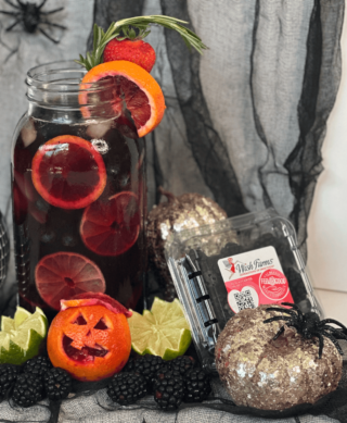 Wish Farm's Mixed Berry Spooky Sangria Recipe