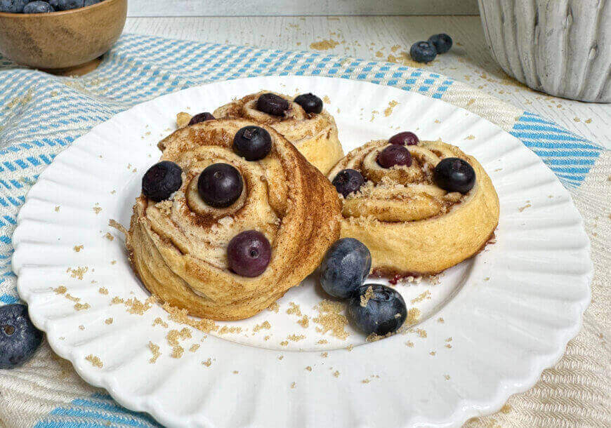 Blueberry Pinwheels banner