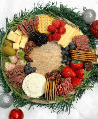 Charcuterie Wreath banner