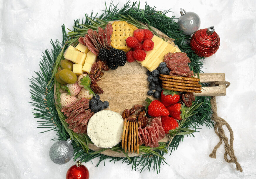 Charcuterie Wreath banner