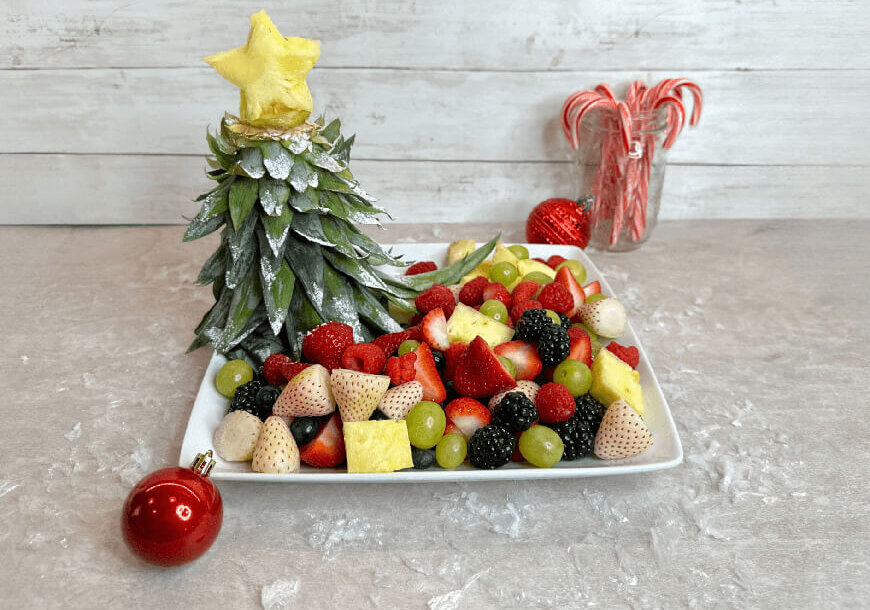 Christmas Tree Fruit Salad