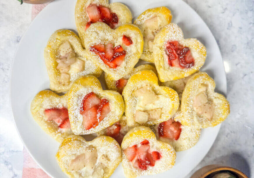 Image of Sweetheart Berry pastries banner