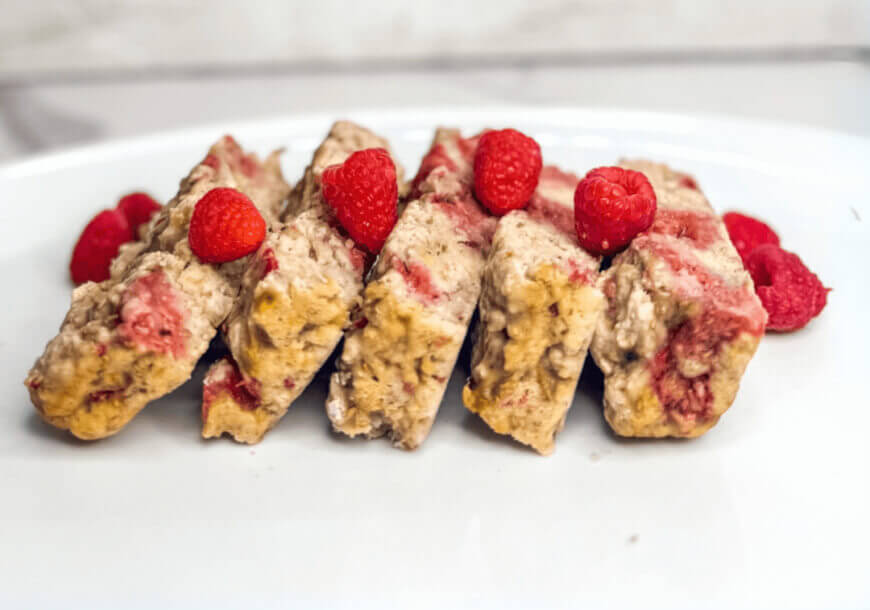 3 Ingredient Raspberry Banana Bread banner